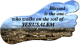 Walking on the soil of Jerusalem
