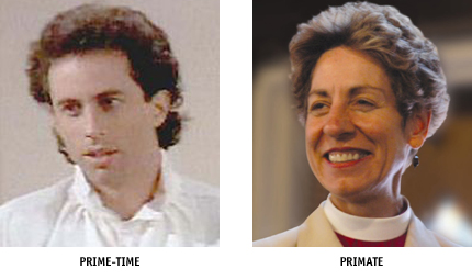 jerry seinfeld and katharine Jefferts Schori