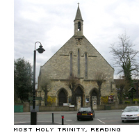 most holy trinity church, reading