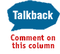 Comment on this column