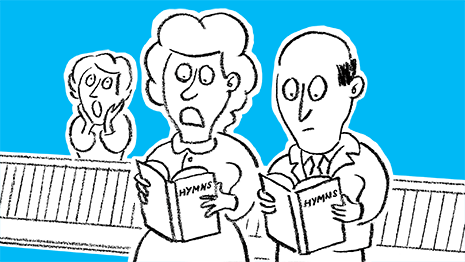 Bosom and ebenezers cartoon