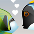 fish in love