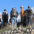 a visit from the settlers