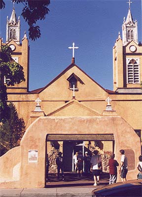 San Felipe church from the plaza