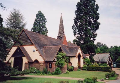 The Church of Saint Edward the Martyr, Brookwood, Woking, UK