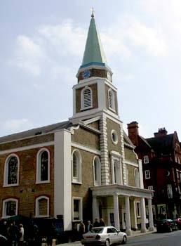 The Grosvenor Chapel, Mayfair, London