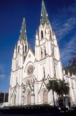 Cathedral of St John the Baptist, Savannah, Georgia, USA