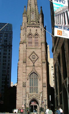 Trinity Wall Street, New York City, USA