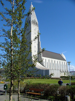 Hallgrï¿½mskirkja, Reykjavï¿½k, Iceland