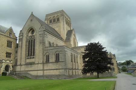 The Abbey of St Laurence at Ampleforth, North Yorkshire, England