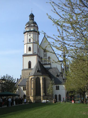 Thomaskirche, Leipzig, Germany