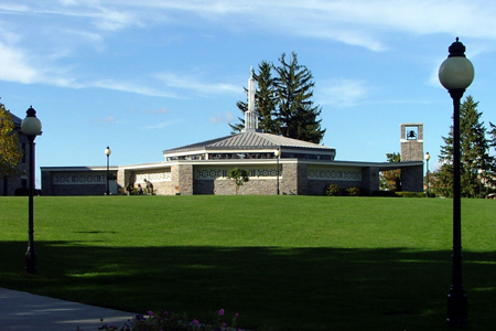 Chapel of Our Lady Seat of Wisdom, Marist College, Poughkeepsie, New York, USA