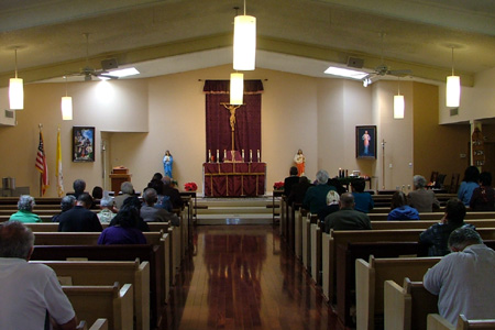 St Charles Borromeo, Peoria (Interior)