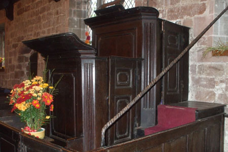 St Michael, Shotwick (Pulpit)