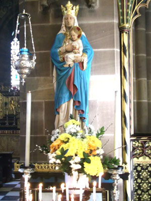 St John Baptist, Tuebrook (statue)