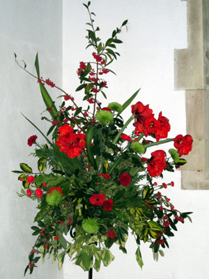 St John the Baptist, Boldre (Flowers)