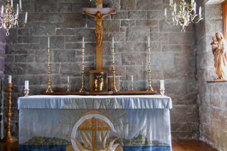 Columba's Chapel, Iona, Scotland (Altar)