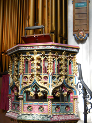 St Margaret's, Westminster (Pulpit)