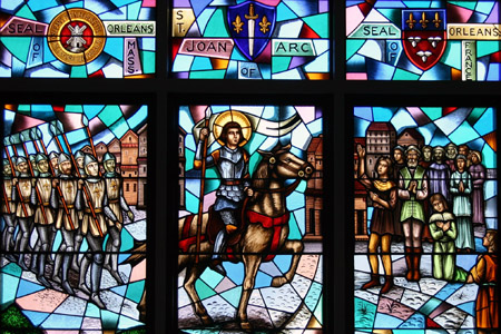 St Joan of Arc, Orleans, MA (Window)