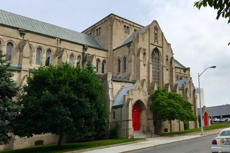 St Paul's Cathedral, Detroir (Exterior)