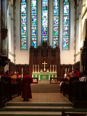 St Paul's Cathedral, Detroit (Interior)