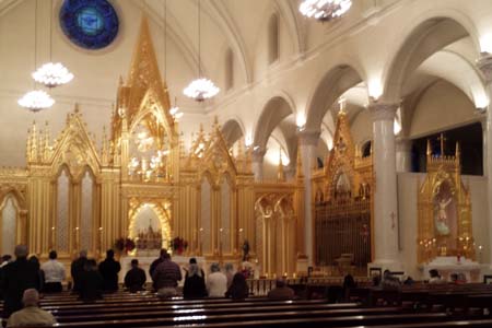 Shrine of the Blessed Sacrament, Hanceville, AL (Interior)