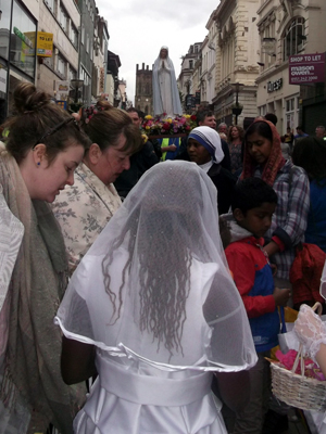 Blessed Sacrment Shrine, Liverpool (Procession)