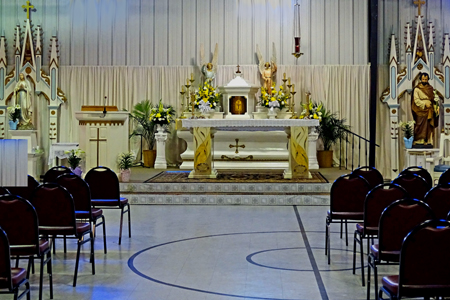 San Miguel Mission, Socorro, NM (Interior)