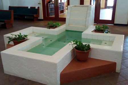 St John Vianney, Goodyear, Az (Baptismal pool)