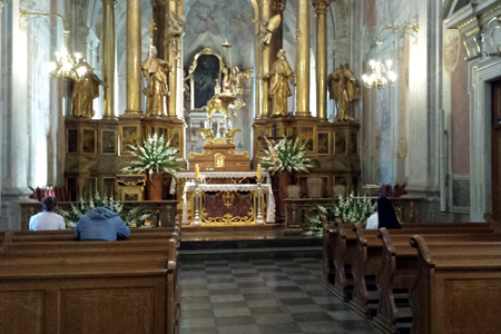 St Anne's, Warsaw (Interior)