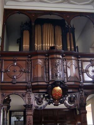 Chapel, Sutton's Hospital, Charterhouse (Organ)