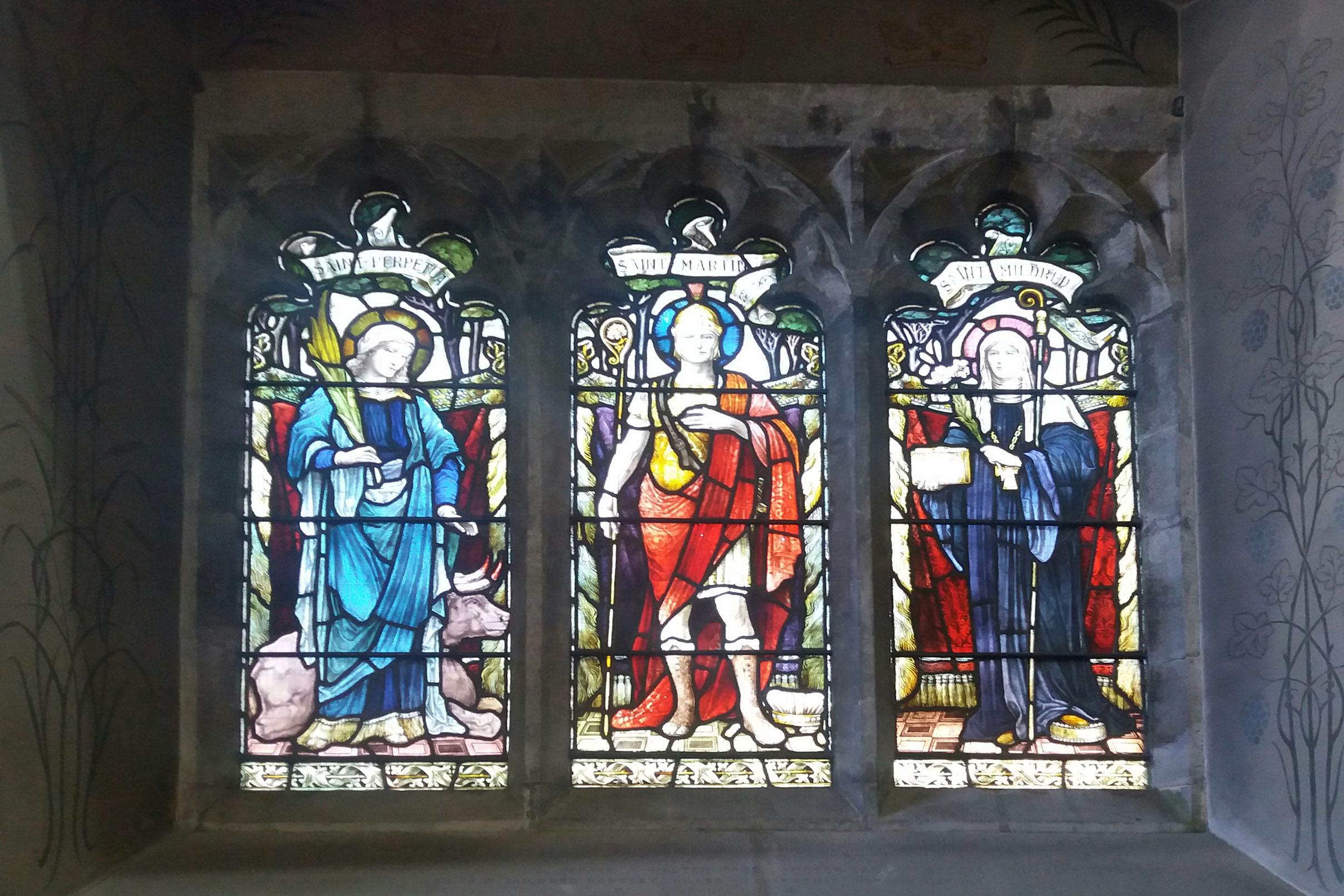St Martin of Tours, Detling (Windows)