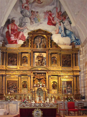 Asuncin de Nuestra Seora, Hontoria del Pinar (Altar)