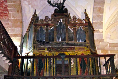 Asuncin de Nuestra Seora, Hontoria del Pinar (Organ)