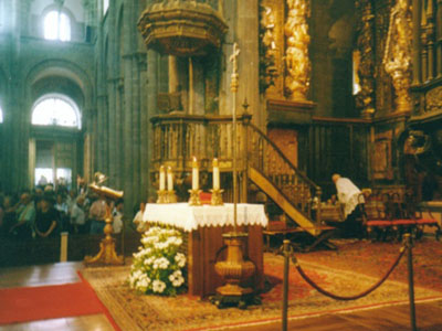 Cathedral of St James, Santiago de Compostella, Galicia, Spain